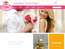 Tablet Screenshot of abcdelasflores.com